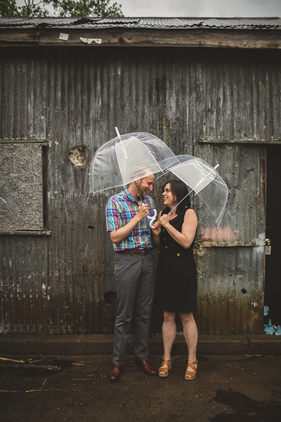 rainy engagement photos, port hope engagement photography, engagement photographer ontario, engagement photographer peterborough, ash nayler photography, ash nayler, ontario wedding photographer