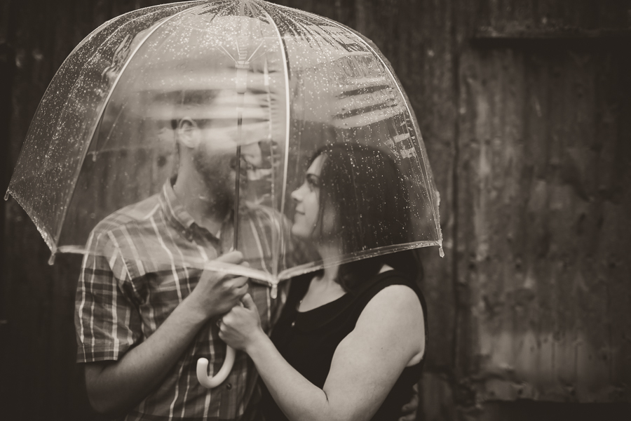 rainy engagement photos, port hope engagement photography, engagement photographer ontario, engagement photographer peterborough, ash nayler photography, ash nayler, ontario wedding photographer