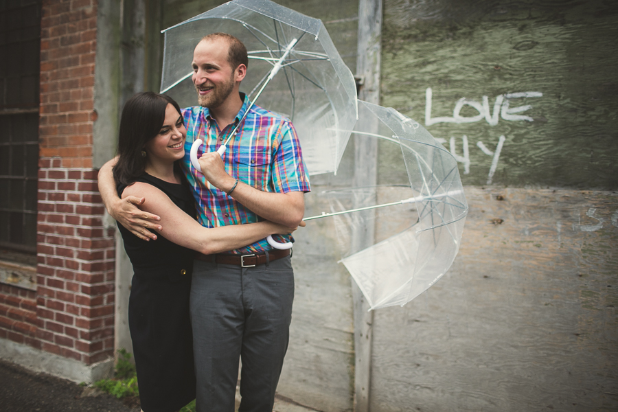 rainy engagement photos, port hope engagement photography, engagement photographer ontario, engagement photographer peterborough, ash nayler photography, ash nayler, ontario wedding photographer