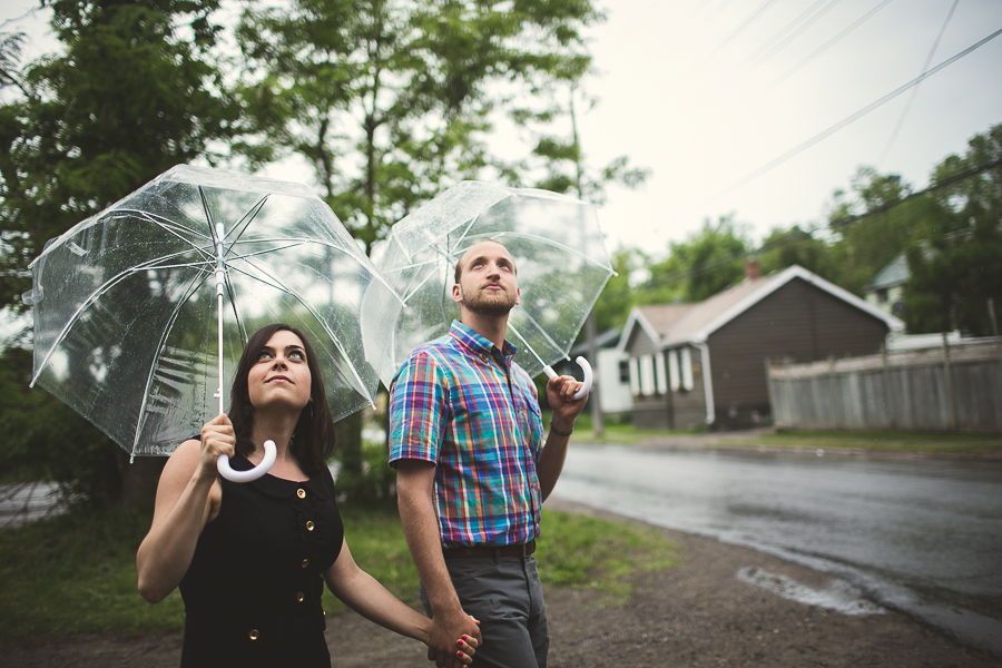 rainy engagement photos, port hope engagement photography, engagement photographer ontario, engagement photographer peterborough, ash nayler photography, ash nayler, ontario wedding photographer