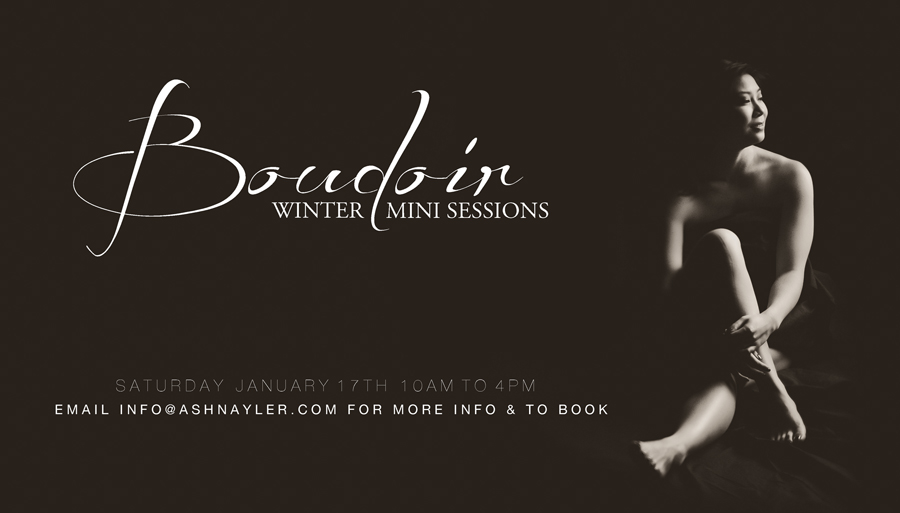 boudoir mini sessions