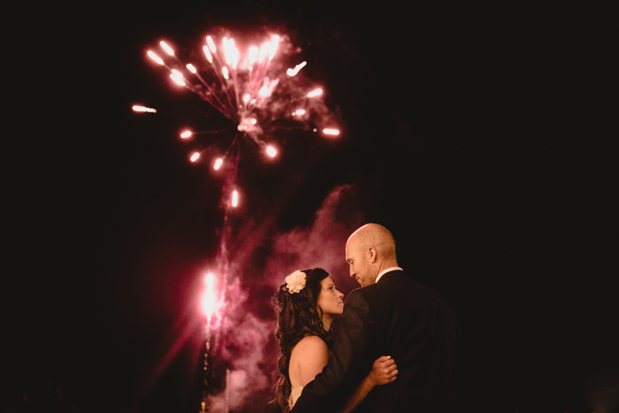 wedding fireworks