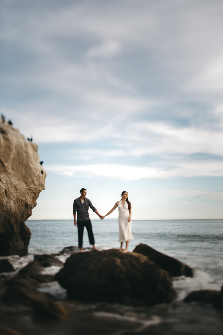 malibu engagement photography