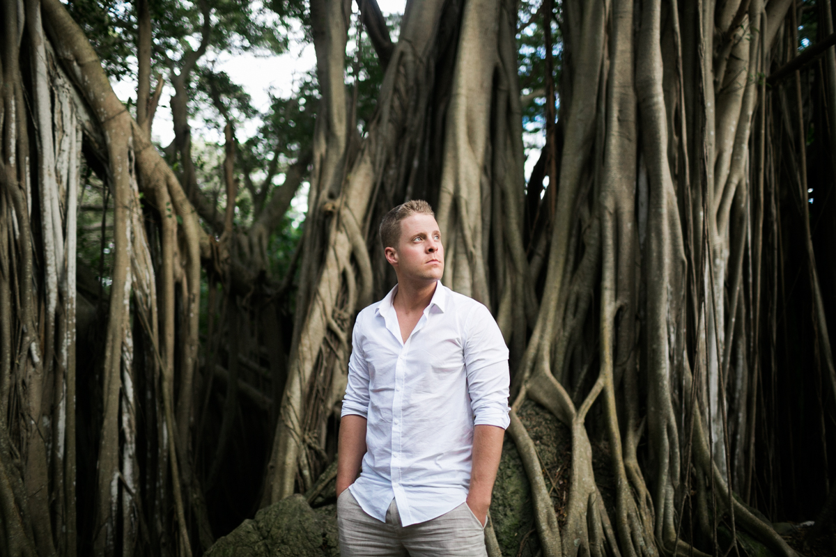 banyan tree wedding photographer groom