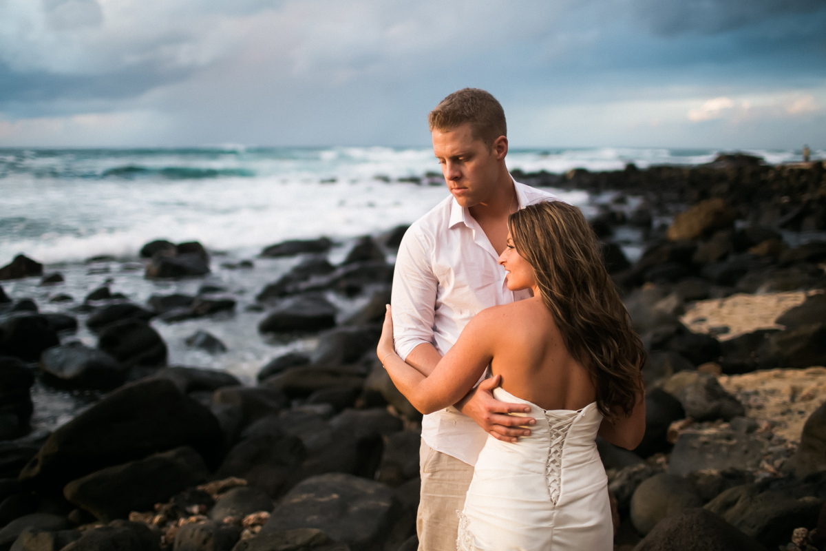 hawaii wedding photography sunset