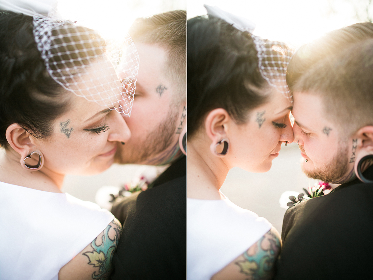 peterborough ontario tattooed wedding photographer