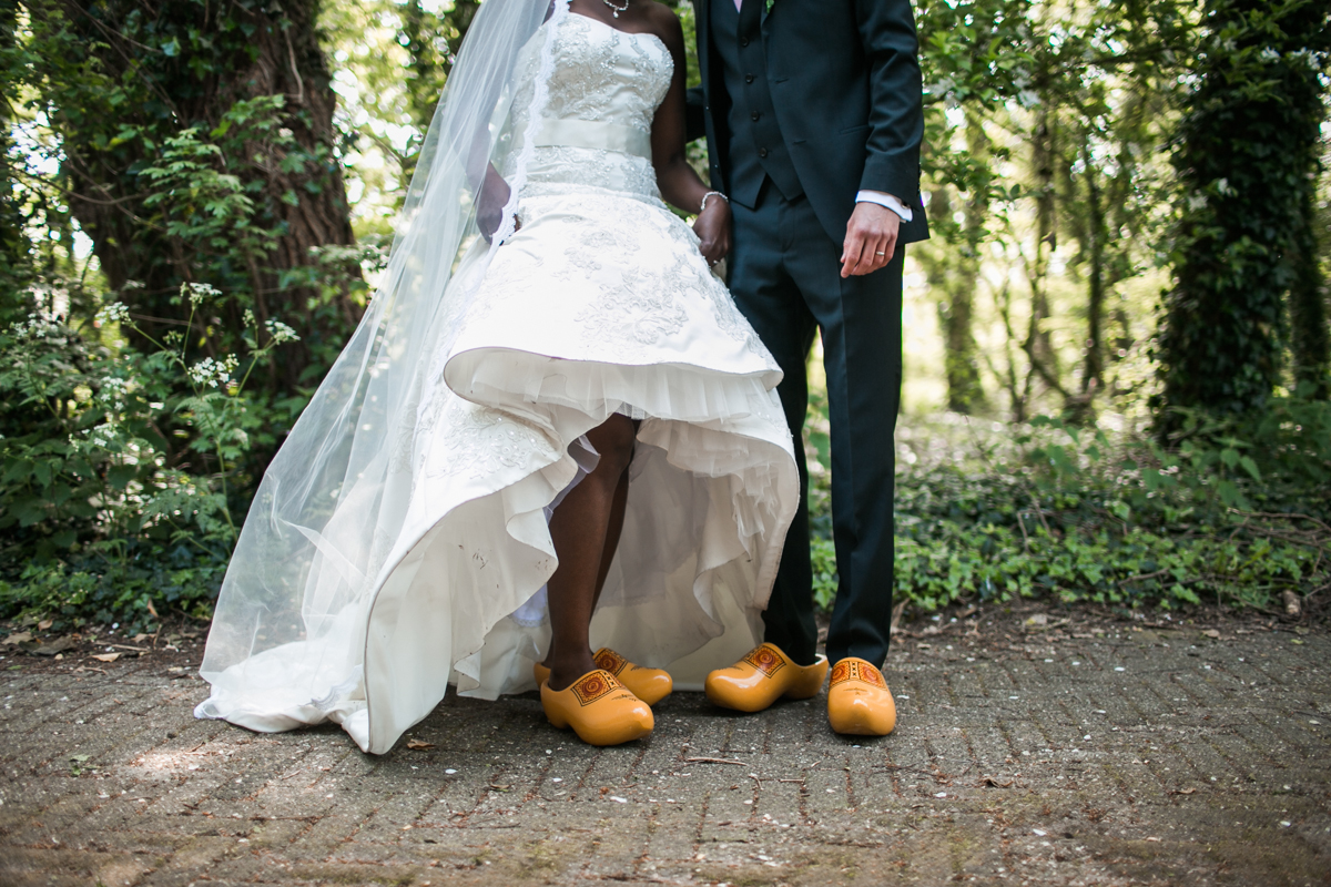 bride and groom holland