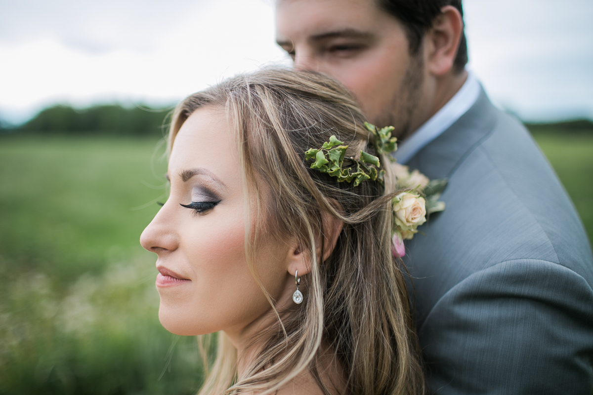 lindsay wedding flower crown