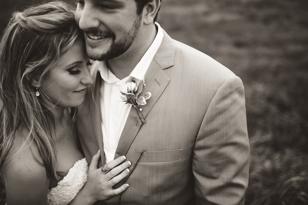 intimate wedding portraits