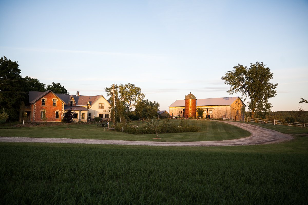 south pond farms wedding reception