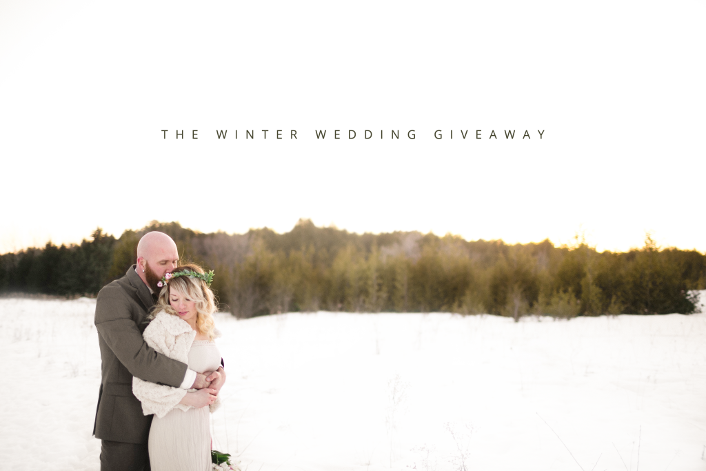 winter wedding photographer peterborough ontario