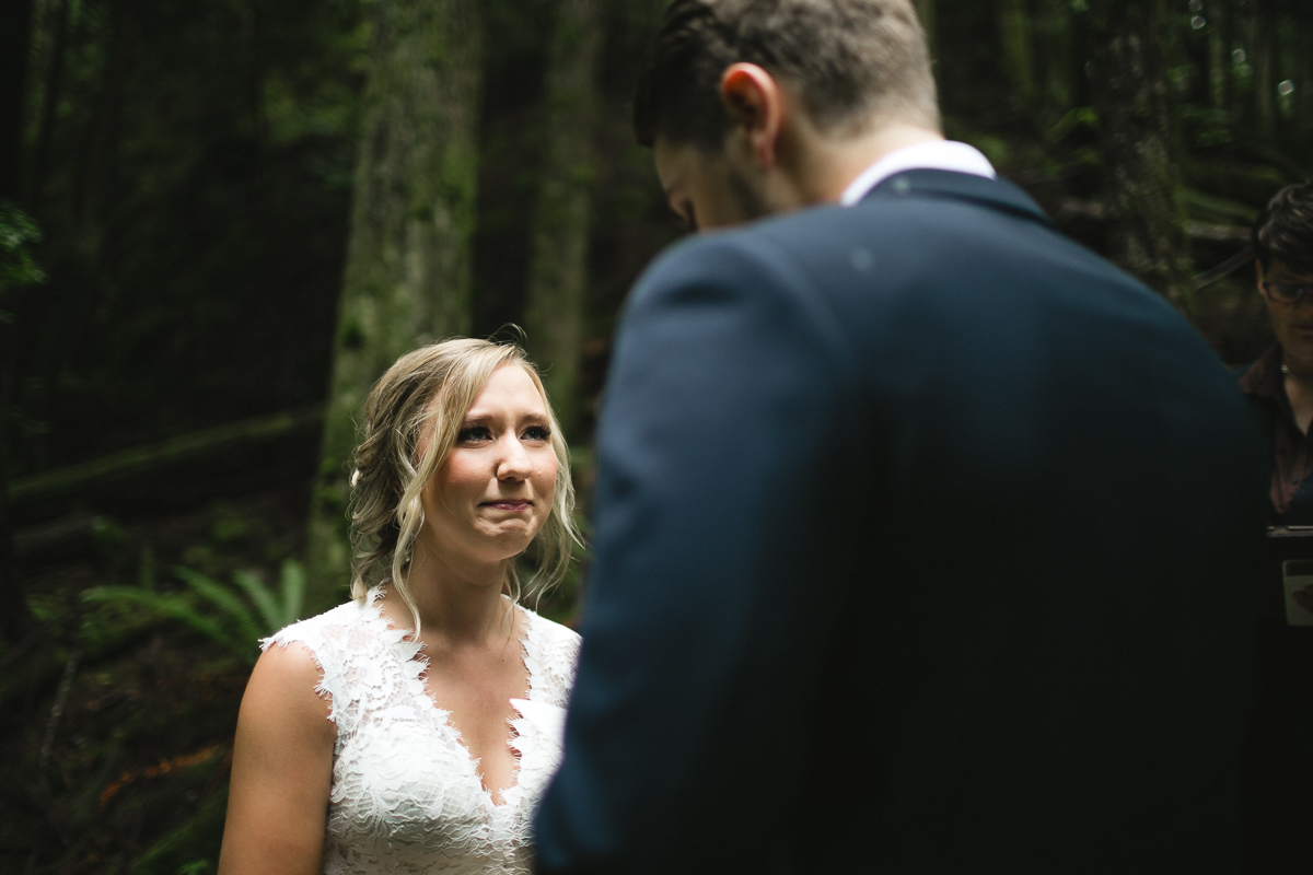 sunshine coast elopement-ceremony in old forest