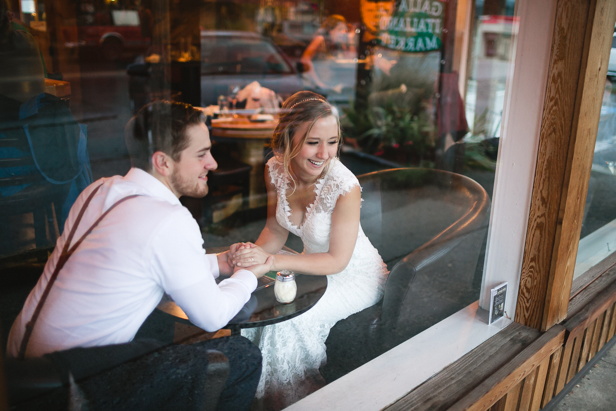 sunshine coast elopement-sechelt downtown wedding