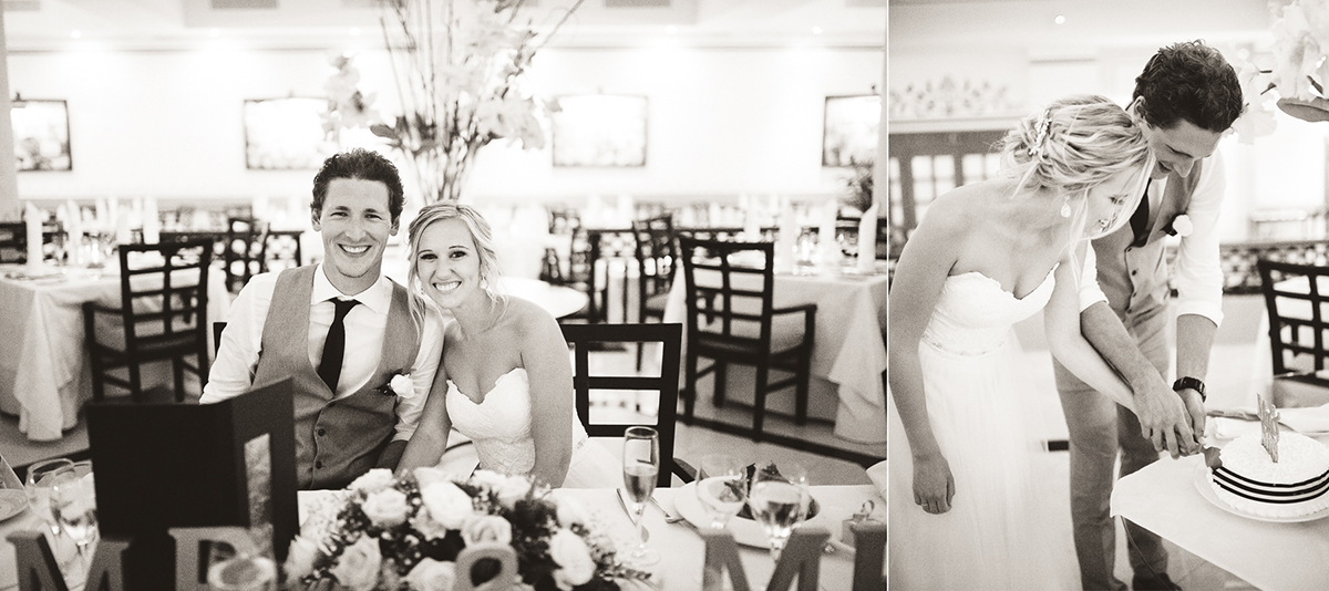 mexico beachside reception wedding photographer