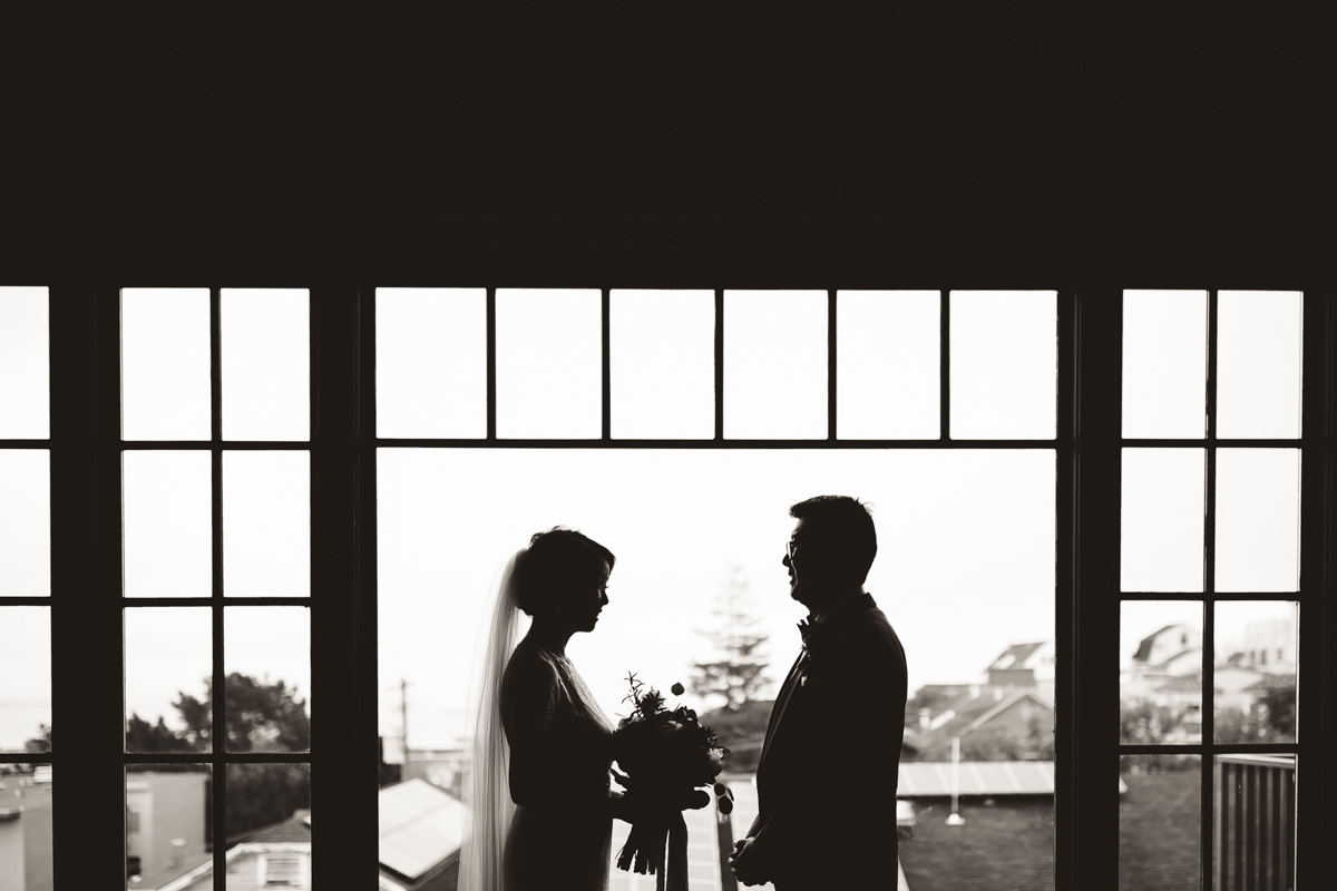 Potrero Hill San Francisco Wedding bride portraits