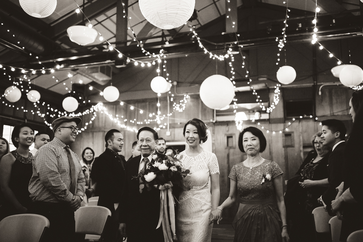 Potrero Hill San Francisco Wedding ceremony