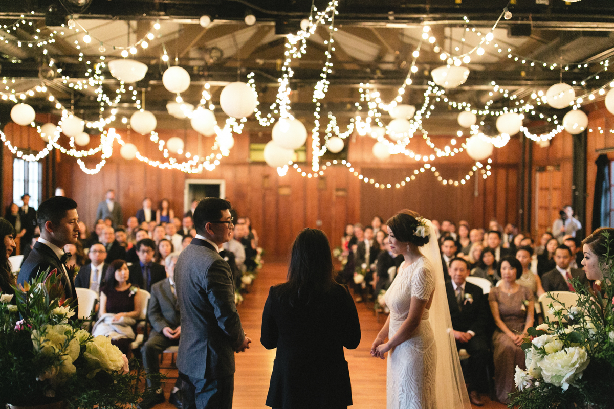 Potrero Hill San Francisco Wedding ceremony