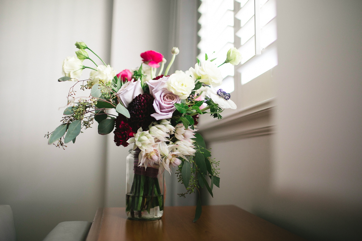 flowers at hotel