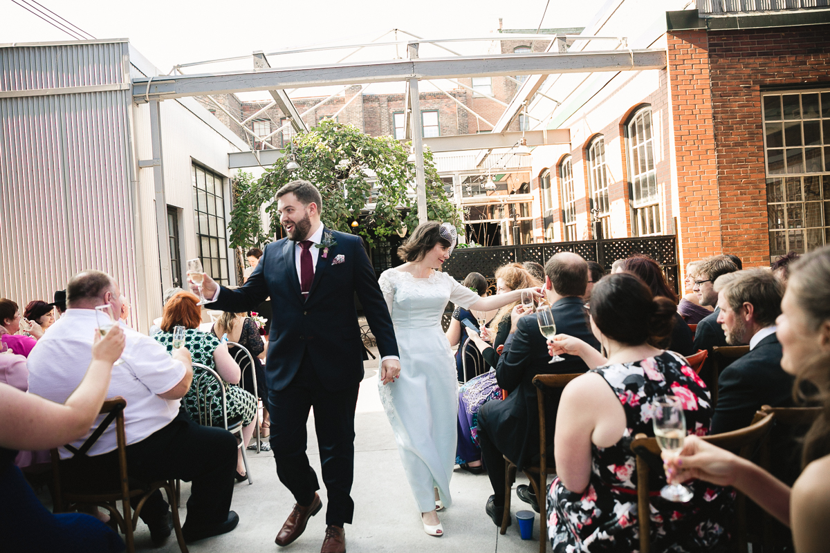 downtown toronto wedding ceremony caffino