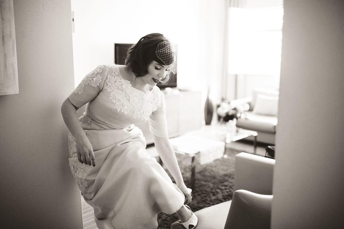 getting ready toronto hotel wedding