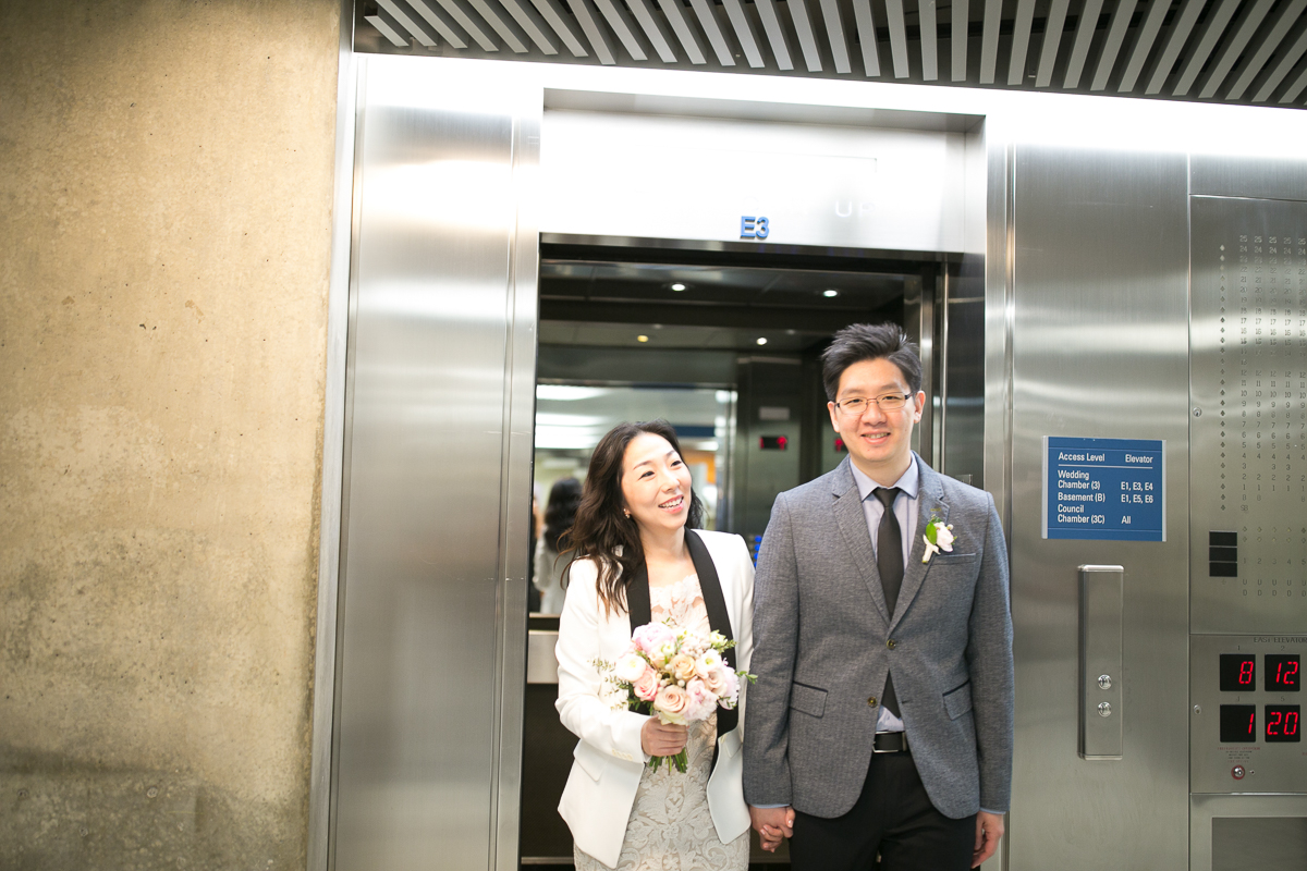 city hall wedding photographer