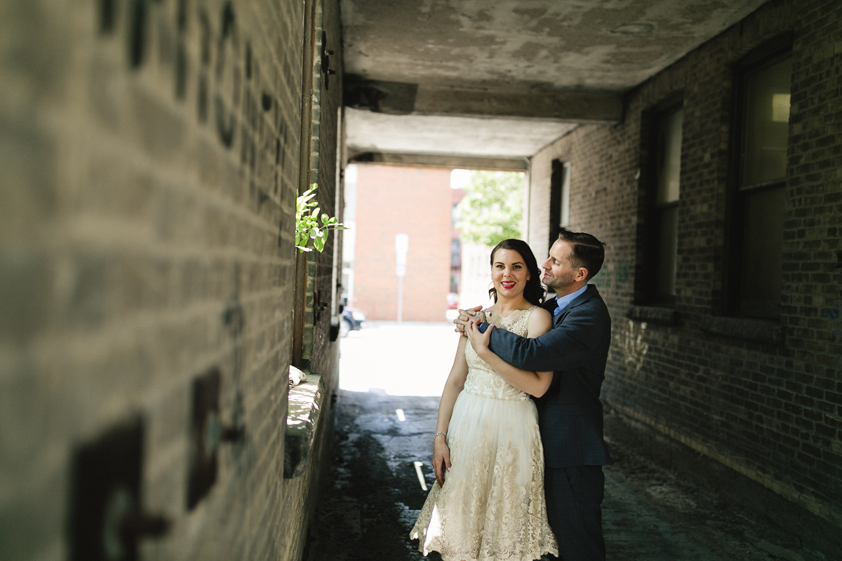 downtown peterborough wedding photography