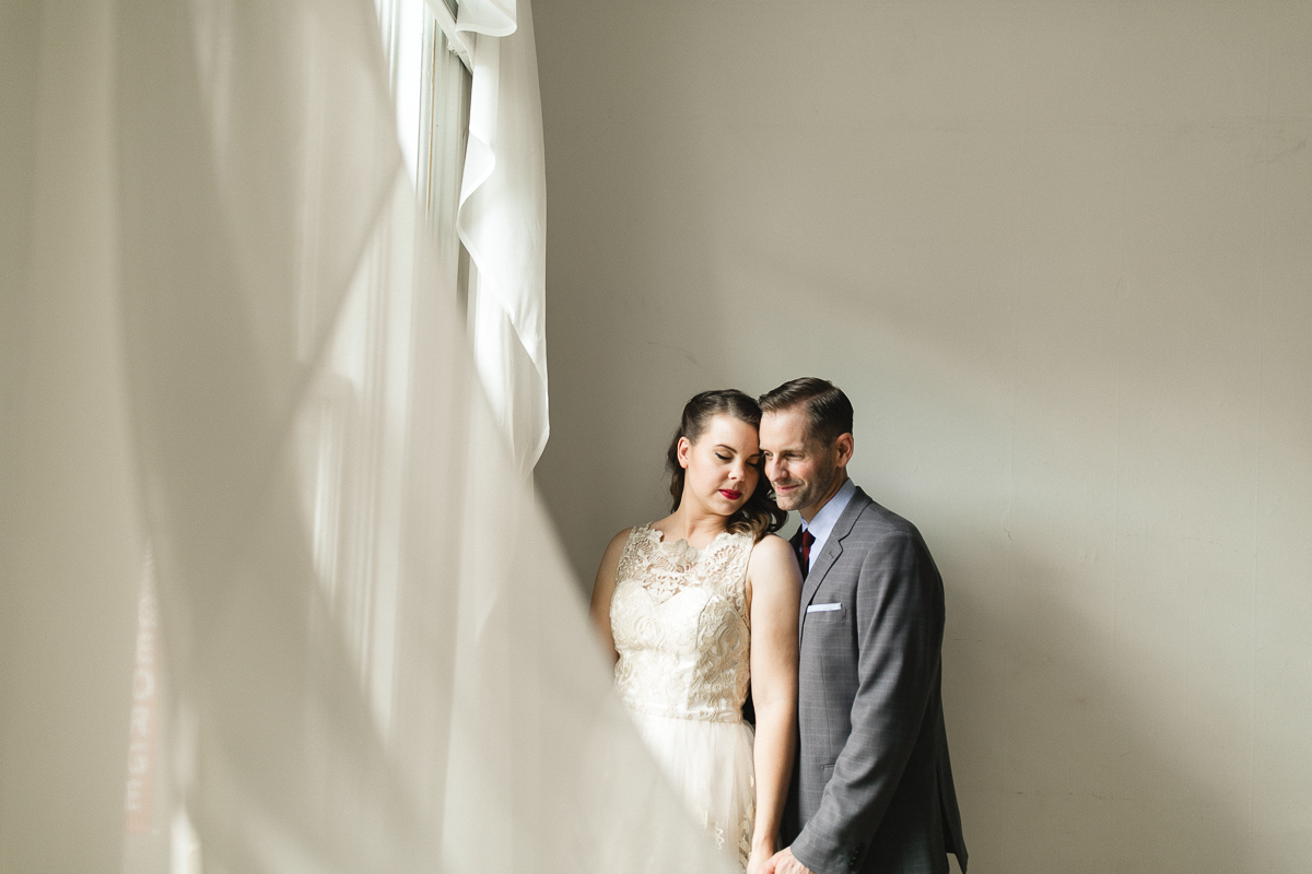 bride and groom george street peterborough studio