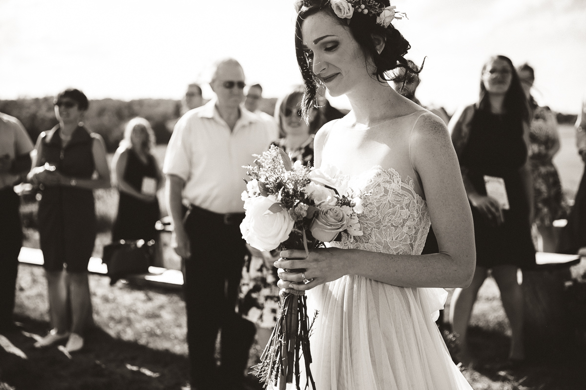 south pond farm wedding ceremony