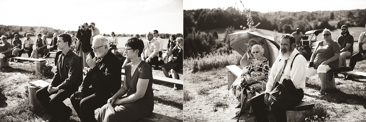 south pond farm wedding ceremony