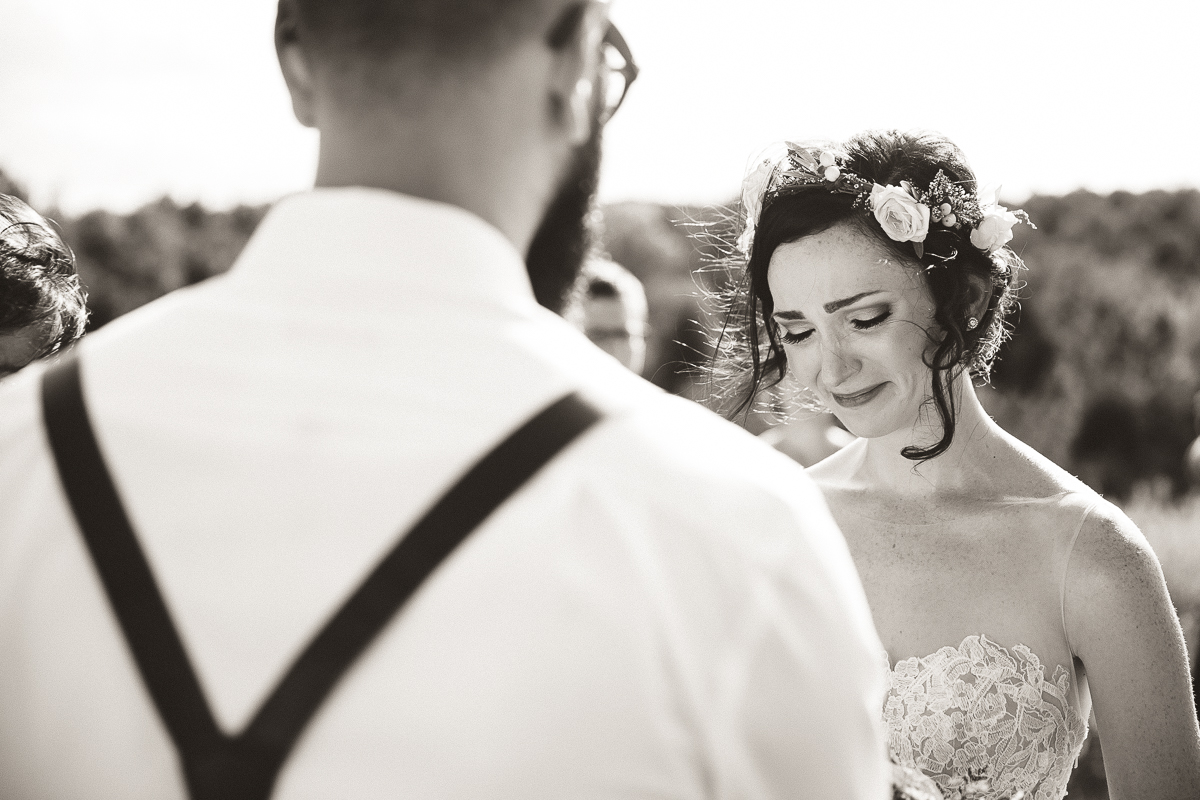 south pond farm wedding ceremony