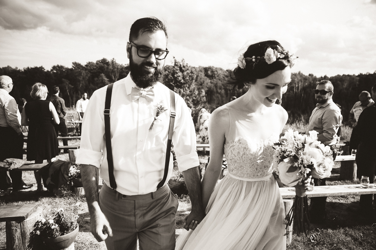 south pond farm wedding ceremony