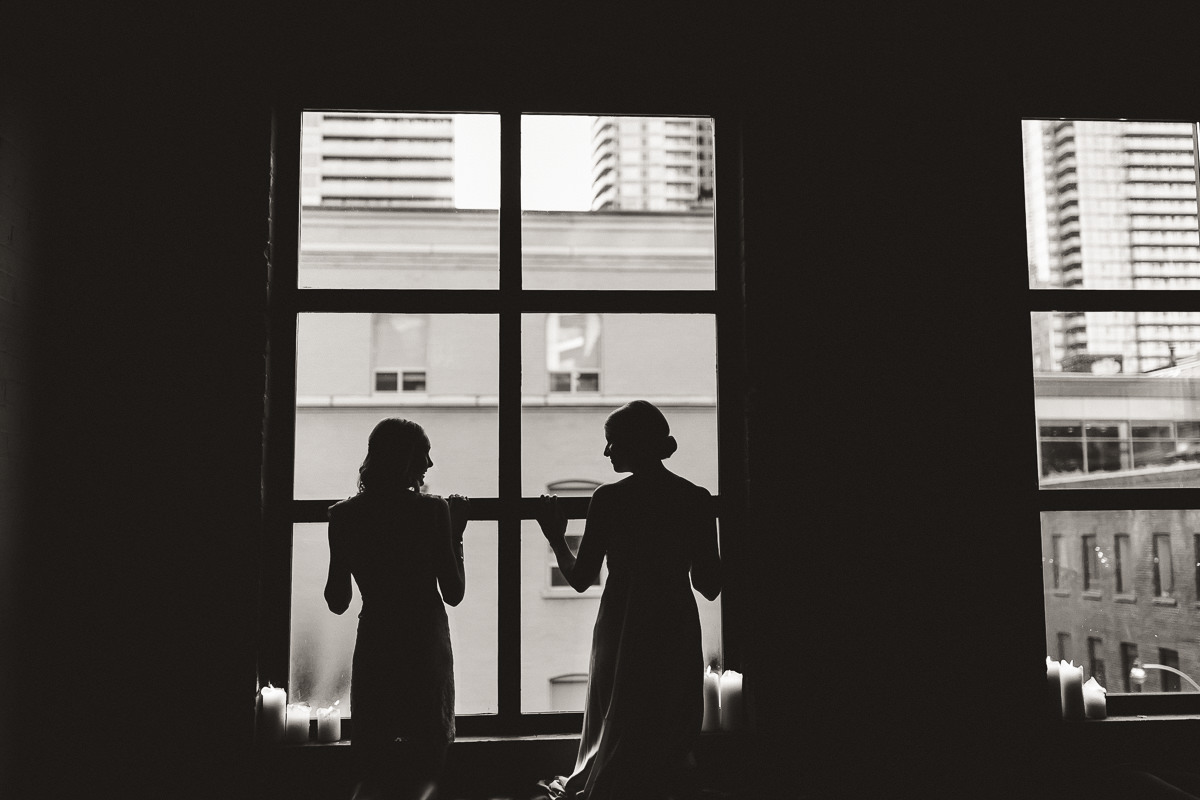 bridal portraits at the storys building