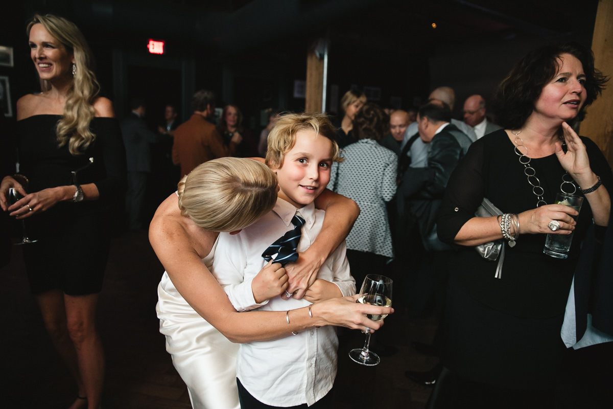 reception at the storeys building