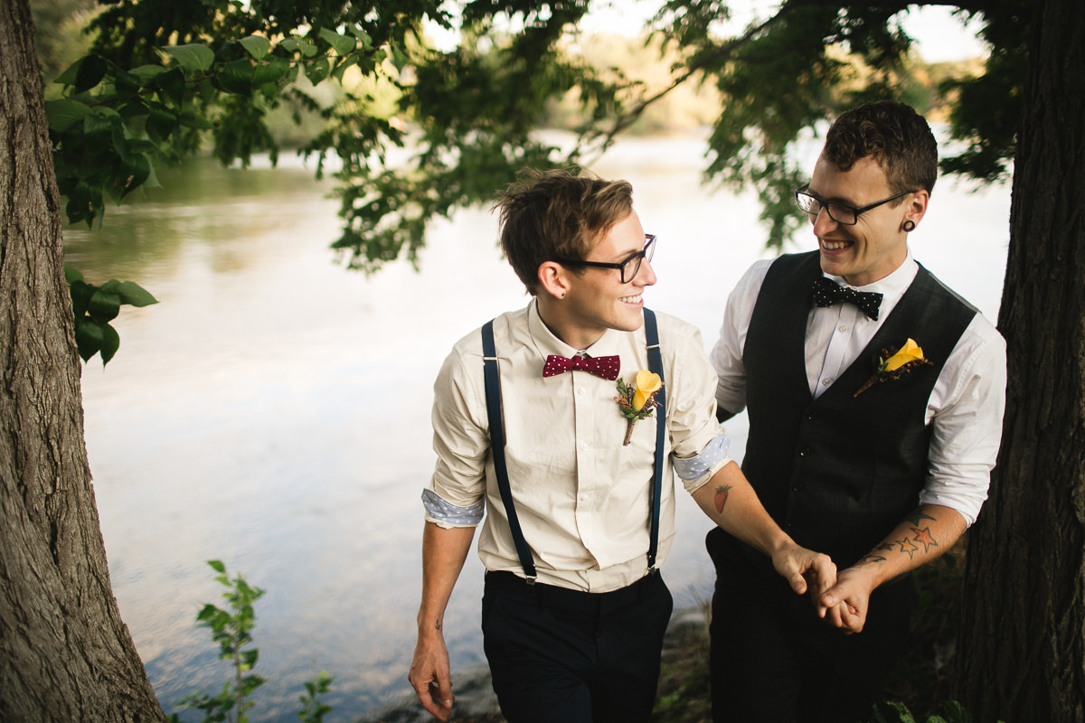 same sex groom portraits