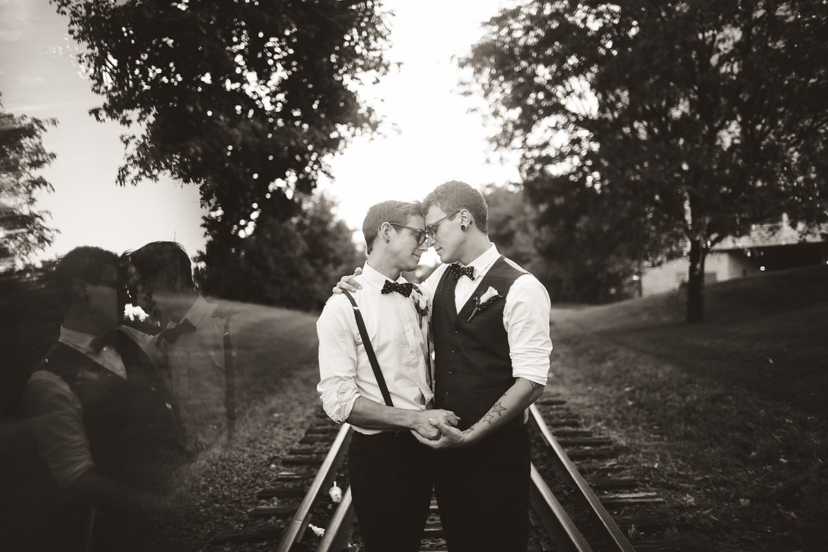 same sex groom portraits