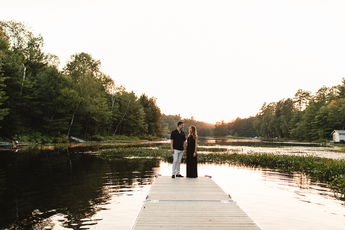 lake engagement session