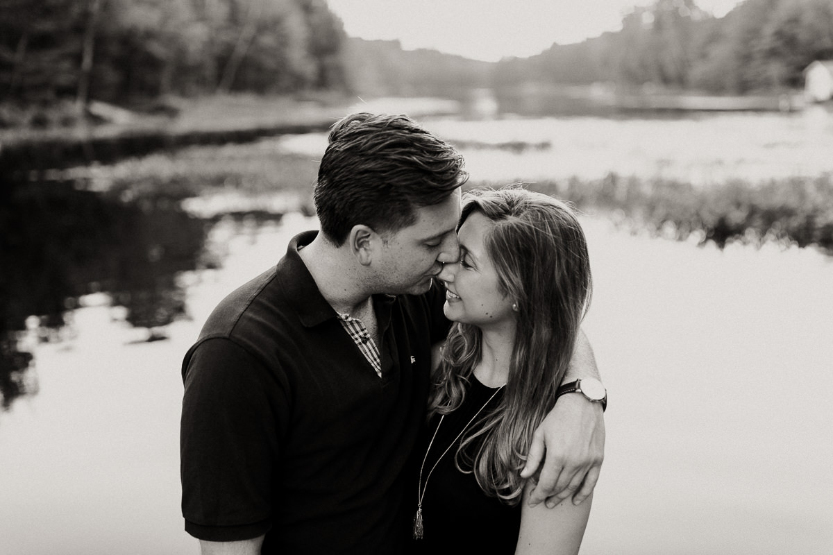 lake engagement session