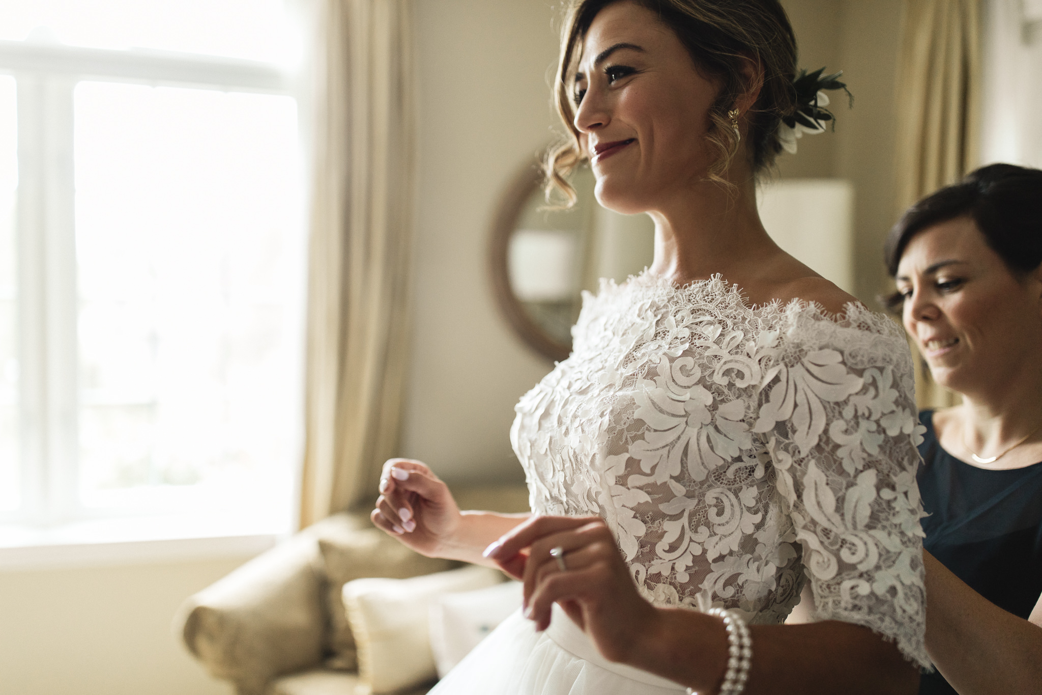 bride getting ready peterborough