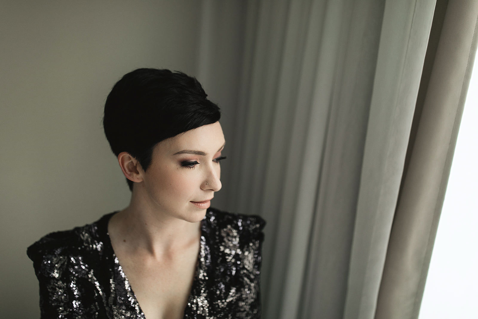 Bride at Thompson Hotel Toronto