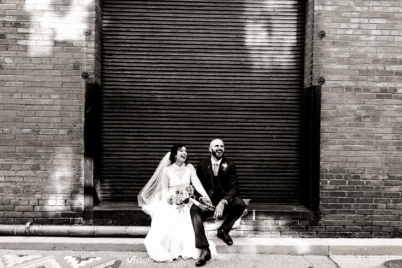 Wedding portraits downtown Toronto