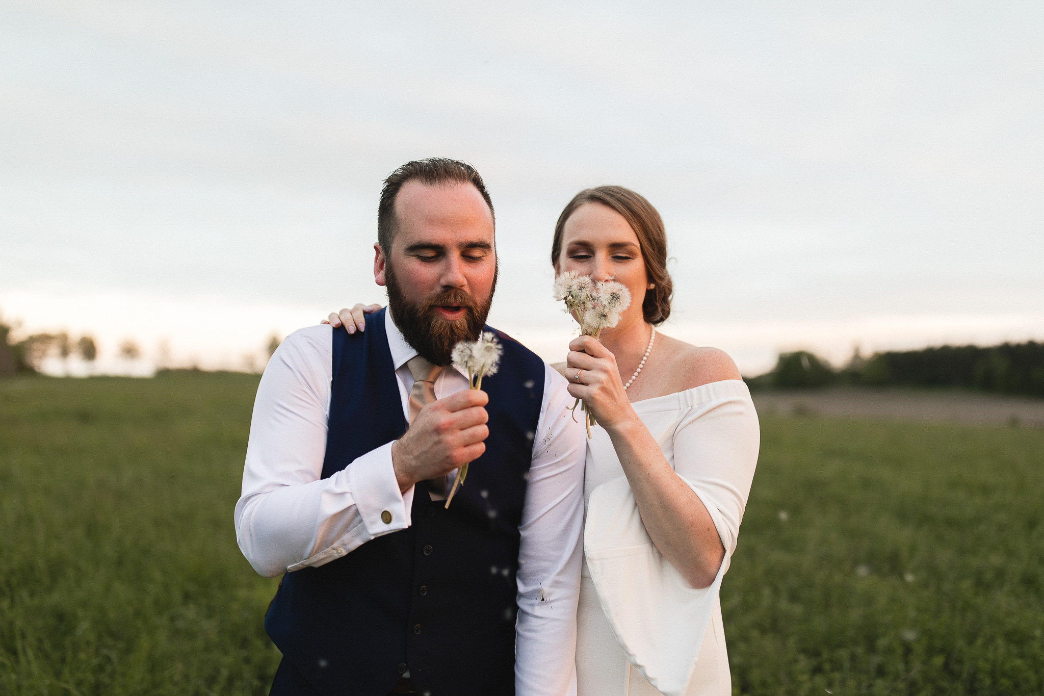 farm wedding portraits peterborough