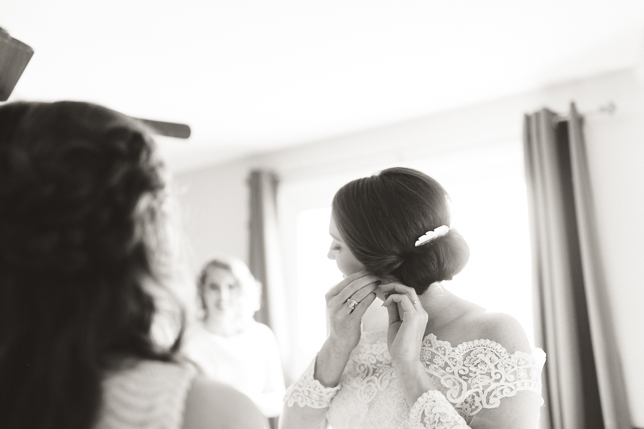 bride getting ready peterborough