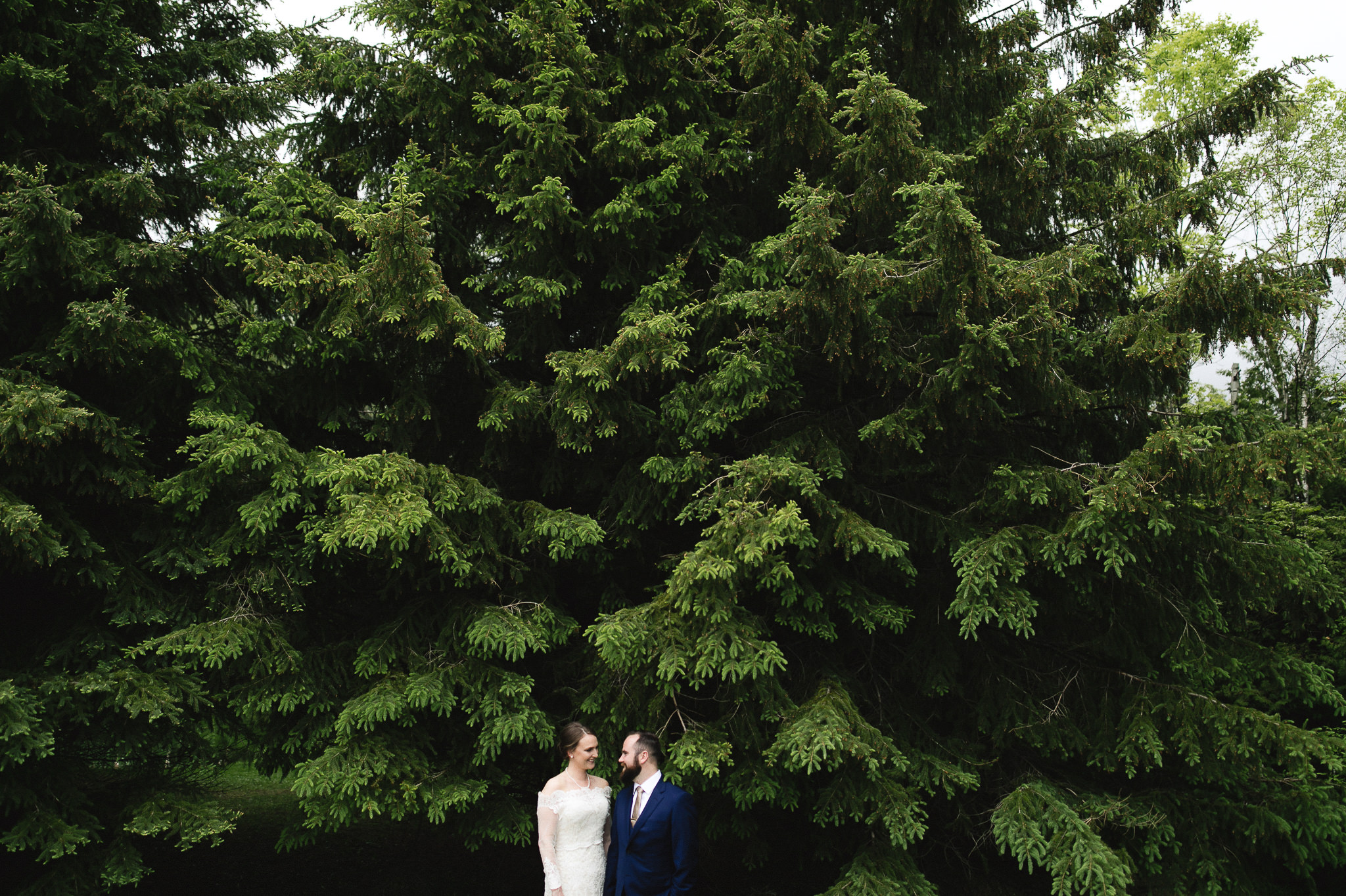 bride and groom portraits