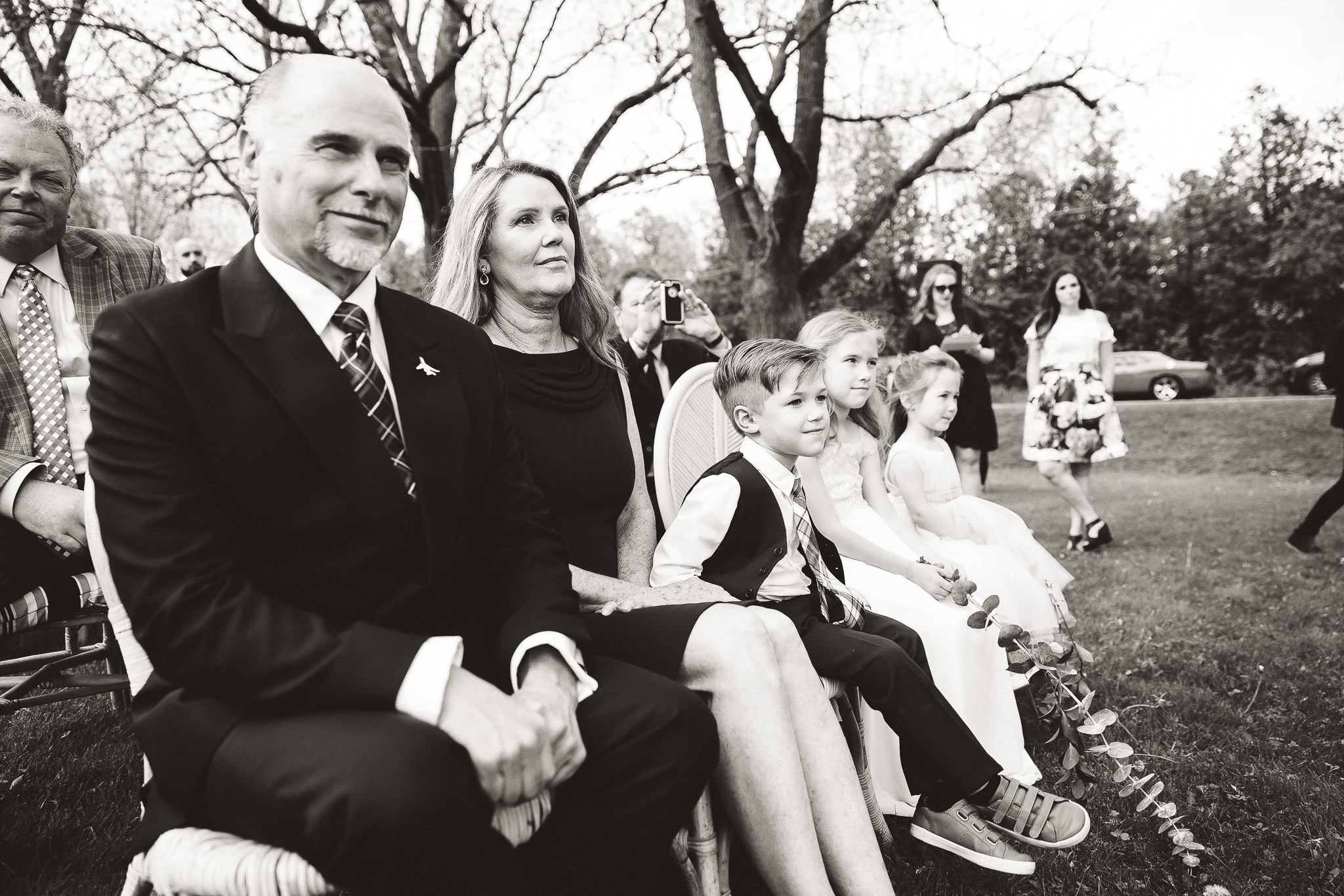 kawartha lakes farm wedding ceremony