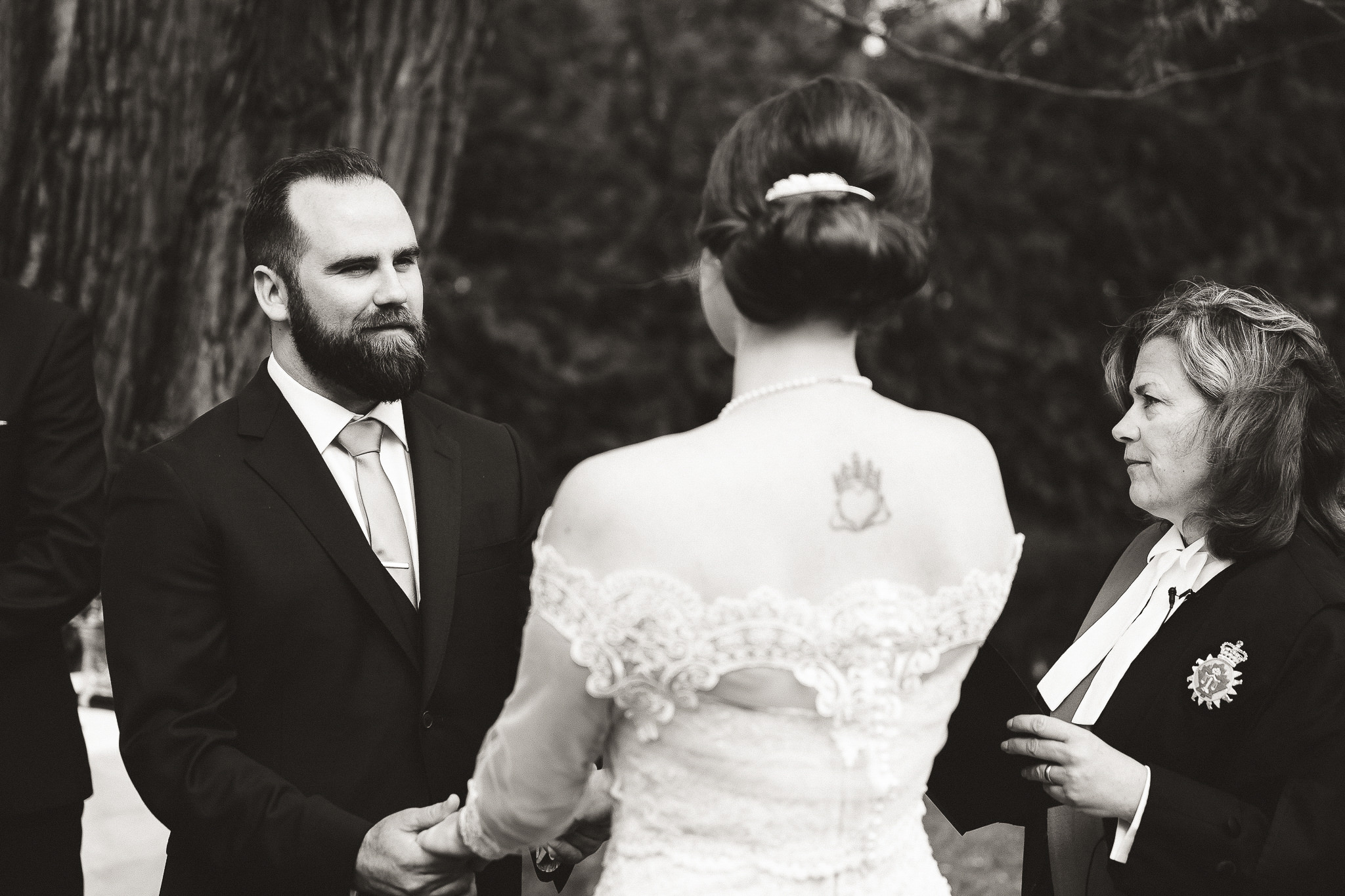 kawartha lakes farm wedding ceremony