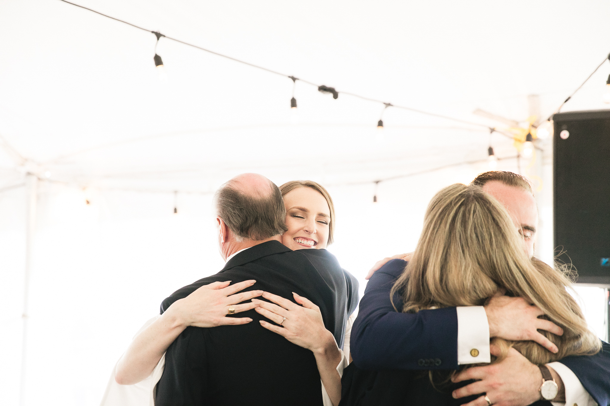 kawartha lakes farm wedding tent reception