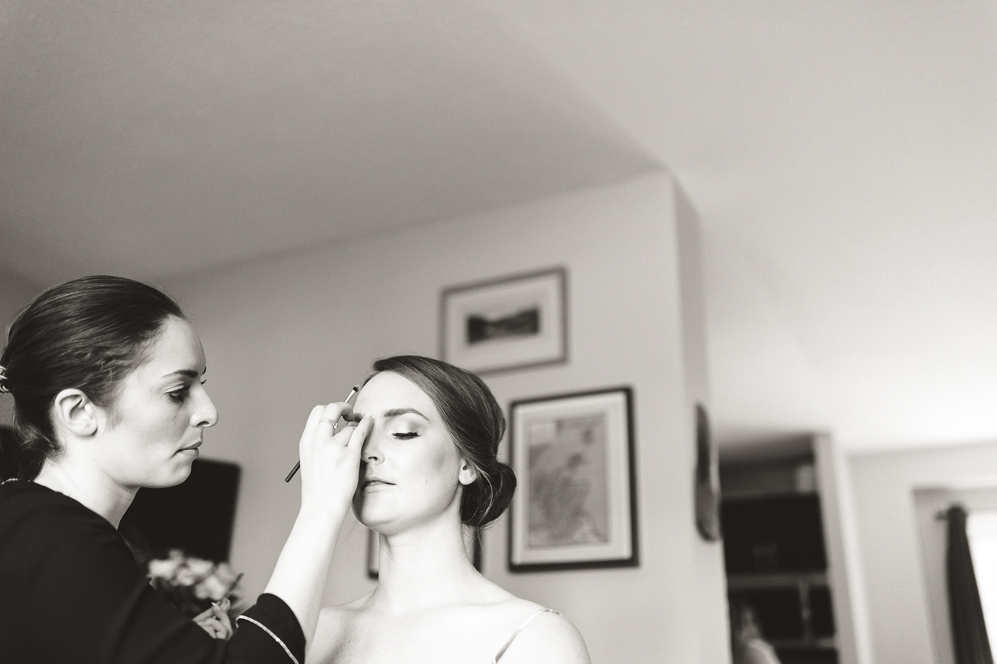 bride getting ready