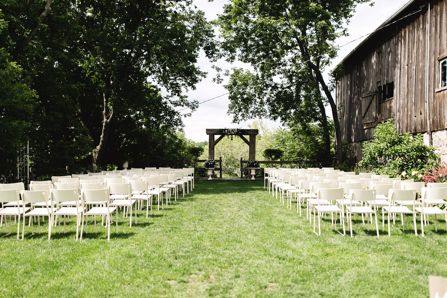 century barn wedding ceremony cavan