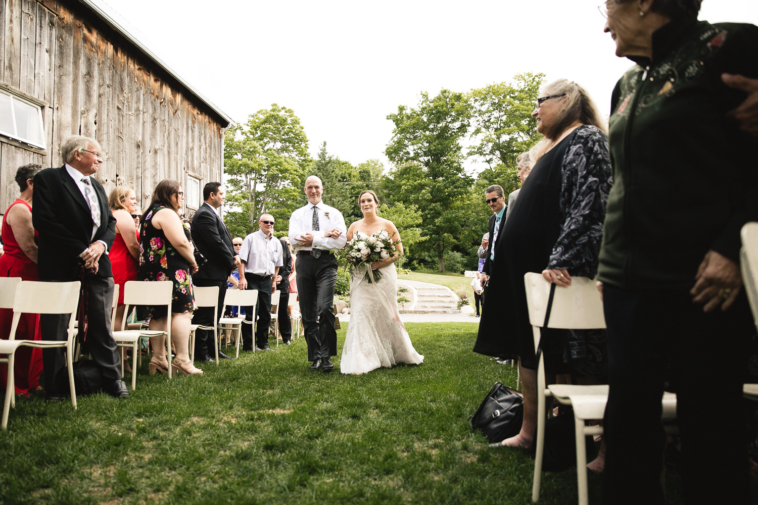 century barn wedding ceremony cavan