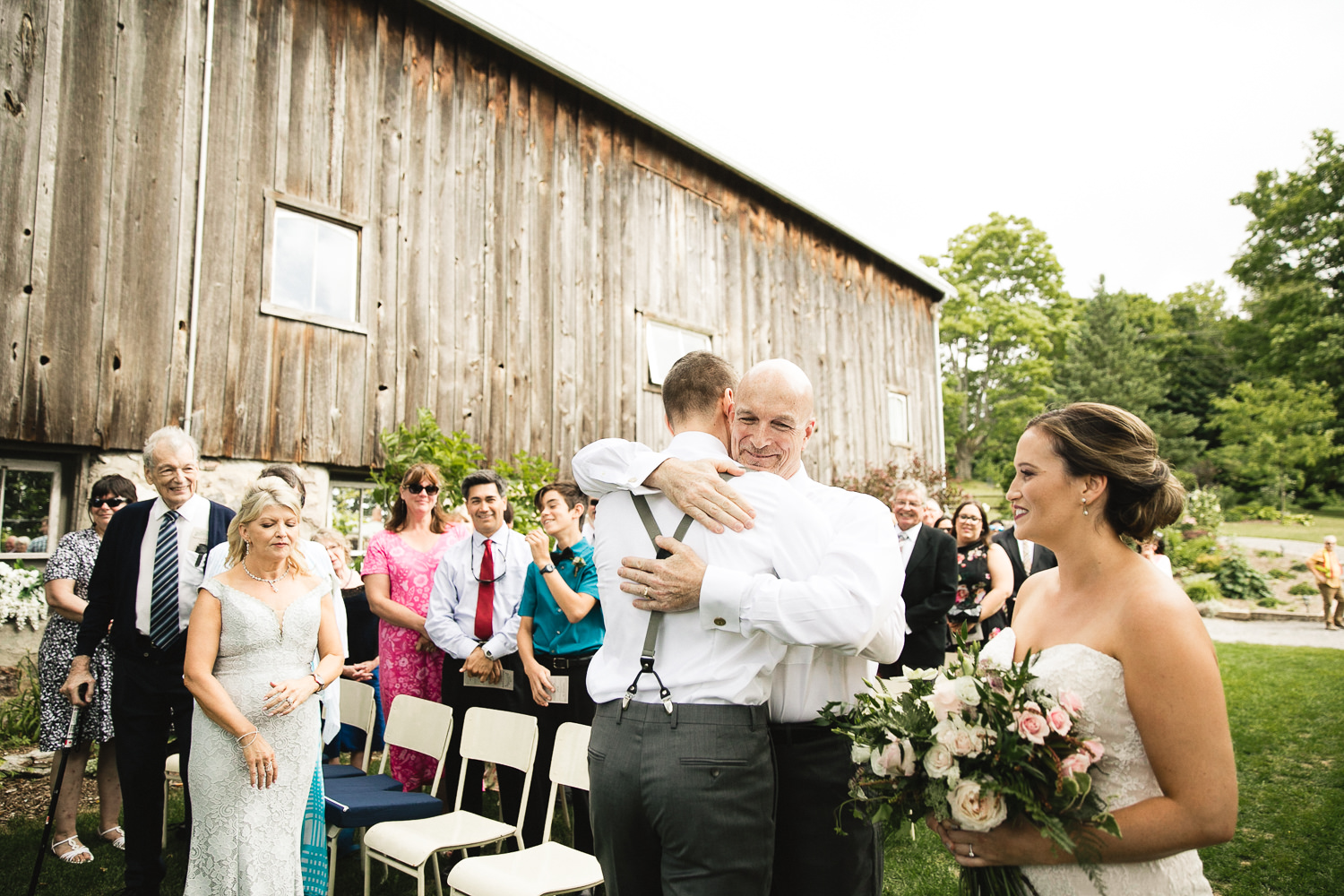 century barn wedding ceremony cavan